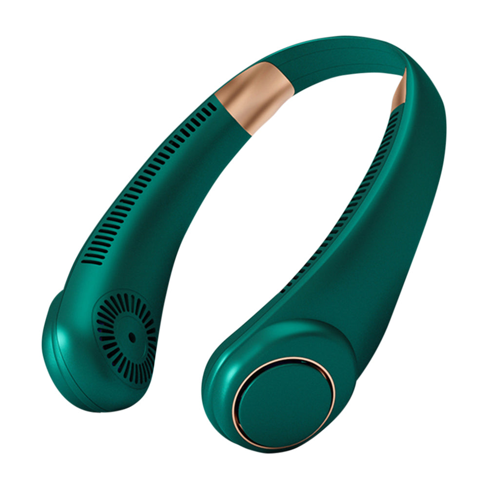 CoolBreeze™ Bladeloze Nekventilator – Handenvrije Verkoeling
