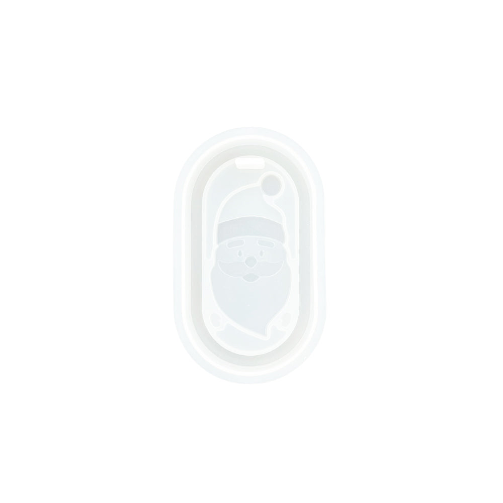 Silicone mould Santa Claus hanger-1