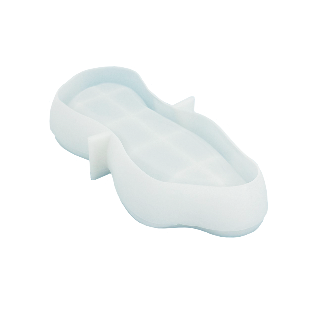 Silicone mould irregular bowl Reslin-0