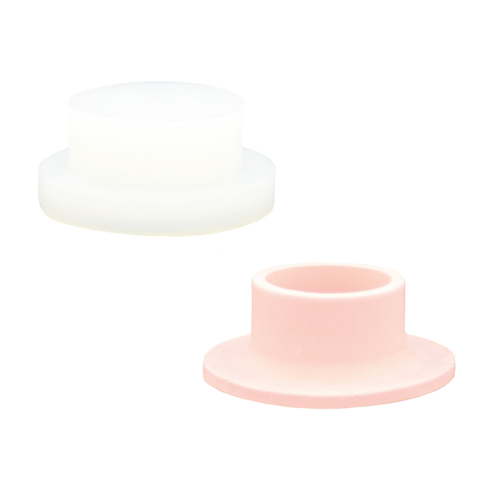 Silicone mould short candle holder-0