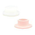 Silicone mould short candle holder-0