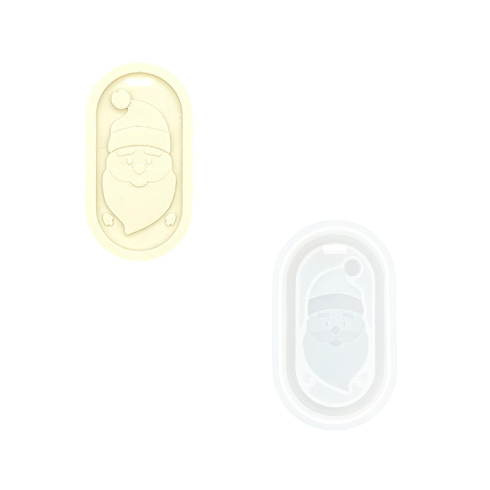 Silicone mould Santa Claus hanger-2
